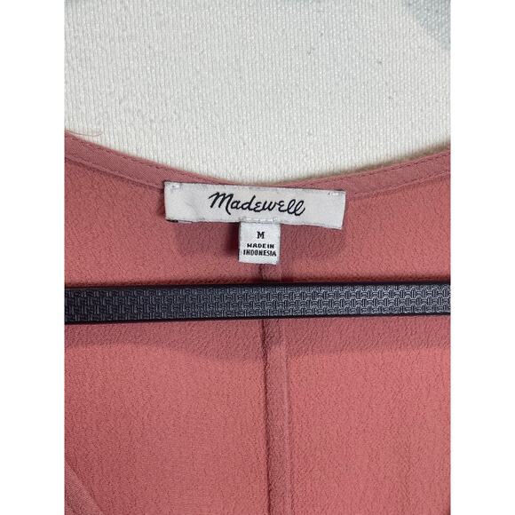 Madewell Sleeveless Button Front Dress Size M - Picture 7 of 9